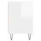 vidaXL TV-Schrank Hochglanz-Weiß 100x35x55 cm Holzwerkstoff vidaXL TV-Schrank Hochglanz-Weiß 100x35x55 cm Holzwerkstoff