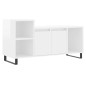 vidaXL TV-Schrank Hochglanz-Weiß 100x35x55 cm Holzwerkstoff vidaXL TV-Schrank Hochglanz-Weiß 100x35x55 cm Holzwerkstoff