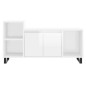 vidaXL TV-Schrank Hochglanz-Weiß 100x35x55 cm Holzwerkstoff vidaXL TV-Schrank Hochglanz-Weiß 100x35x55 cm Holzwerkstoff