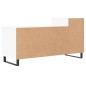 vidaXL TV-Schrank Weiß 100x35x55 cm Holzwerkstoff vidaXL TV-Schrank Weiß 100x35x55 cm Holzwerkstoff