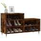 vidaXL Schuhregal Räuchereiche 102x36x60 cm Holzwerkstoff vidaXL Schuhregal Räuchereiche 102x36x60 cm Holzwerkstoff