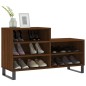 vidaXL Schuhregal Braun Eichen-Optik 102x36x60 cm Holzwerkstoff vidaXL Schuhregal Braun Eichen-Optik 102x36x60 cm Holzwerkstoff