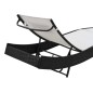 vidaXL Sonnenliege mit Auflage Poly Rattan Schwarz vidaXL Sonnenliege mit Auflage Poly Rattan Schwarz