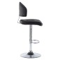 vidaXL Barhocker Schwarz Kunstleder vidaXL Barhocker Schwarz Kunstleder