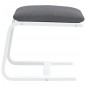 vidaXL Fußhocker Dunkelgrau 51x41x40 cm Stoff vidaXL Fußhocker Dunkelgrau 51x41x40 cm Stoff
