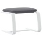 vidaXL Fußhocker Dunkelgrau 51x41x40 cm Stoff vidaXL Fußhocker Dunkelgrau 51x41x40 cm Stoff