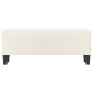 vidaXL Sitzbank Creme 100x35x41 cm Kunstleder vidaXL Sitzbank Creme 100x35x41 cm Kunstleder