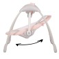 Bo Jungle Babywippe Dolphy Grau und Rosa Bo Jungle Babywippe Dolphy Grau und Rosa