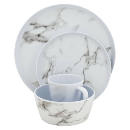 Eurotrail 16-tlg. Geschirr-Set Marble