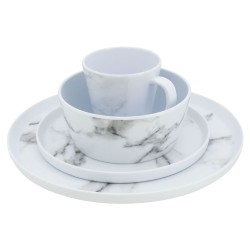 Eurotrail 16-tlg. Geschirr-Set Marble