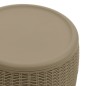 vidaXL 4-in-1 Gartenbox Hellbraun Polypropylen vidaXL 4-in-1 Gartenbox Hellbraun Polypropylen