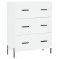 Highboard Weiß 69,5x34x180 cm Holzwerkstoff Highboard Weiß 69,5x34x180 cm Holzwerkstoff