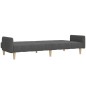 vidaXL Schlafsofa 2-Sitzer Dunkelgrau Stoff vidaXL Schlafsofa 2-Sitzer Dunkelgrau Stoff