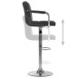vidaXL Barhocker 2 Stk. Dunkelgrau Stoff vidaXL Barhocker 2 Stk. Dunkelgrau Stoff