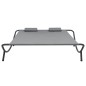vidaXL Outdoor-Loungebett Stoff Anthrazit vidaXL Outdoor-Loungebett Stoff Anthrazit