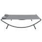 vidaXL Outdoor-Loungebett Stoff Anthrazit vidaXL Outdoor-Loungebett Stoff Anthrazit