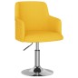 vidaXL Barhocker Senfgelb Stoff vidaXL Barhocker Senfgelb Stoff