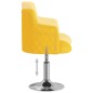 vidaXL Barhocker Senfgelb Stoff vidaXL Barhocker Senfgelb Stoff