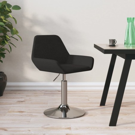 vidaXL Barhocker Schwarz Stoff