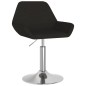 vidaXL Barhocker Schwarz Stoff vidaXL Barhocker Schwarz Stoff