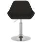 vidaXL Barhocker Schwarz Stoff vidaXL Barhocker Schwarz Stoff