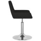 vidaXL Barhocker Schwarz Stoff vidaXL Barhocker Schwarz Stoff