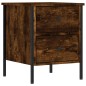 vidaXL Nachttische 2 Stk. Räuchereiche 40x42x50 cm Holzwerkstoff vidaXL Nachttische 2 Stk. Räuchereiche 40x42x50 cm Holzwerkstoff