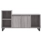 vidaXL TV-Schrank Grau Sonoma 100x35x55 cm Holzwerkstoff vidaXL TV-Schrank Grau Sonoma 100x35x55 cm Holzwerkstoff