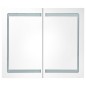vidaXL LED-Spiegelschrank fürs Bad Grau 80x12x68 cm vidaXL LED-Spiegelschrank fürs Bad Grau 80x12x68 cm