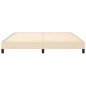 Bettgestell Creme 180×200 cm Stoff Bettgestell Creme 180×200 cm Stoff
