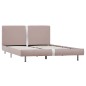 vidaXL Bettgestell Cappuccino-Braun Kunstleder 120x200 cm vidaXL Bettgestell Cappuccino-Braun Kunstleder 120x200 cm