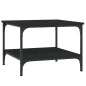 vidaXL Couchtisch Schwarz 55x55x40 cm Holzwerkstoff vidaXL Couchtisch Schwarz 55x55x40 cm Holzwerkstoff