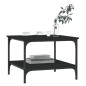 vidaXL Couchtisch Schwarz 55x55x40 cm Holzwerkstoff vidaXL Couchtisch Schwarz 55x55x40 cm Holzwerkstoff
