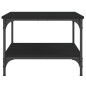 vidaXL Couchtisch Schwarz 55x55x40 cm Holzwerkstoff vidaXL Couchtisch Schwarz 55x55x40 cm Holzwerkstoff