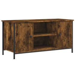 vidaXL TV-Schrank Räuchereiche 100x40x50 cm Holzwerkstoff
