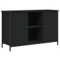 vidaXL TV-Schrank Schwarz 100x35x65 cm Holzwerkstoff vidaXL TV-Schrank Schwarz 100x35x65 cm Holzwerkstoff
