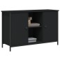 vidaXL TV-Schrank Schwarz 100x35x65 cm Holzwerkstoff vidaXL TV-Schrank Schwarz 100x35x65 cm Holzwerkstoff