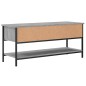 vidaXL TV-Schrank Grau Sonoma 100x35x45 cm Holzwerkstoff vidaXL TV-Schrank Grau Sonoma 100x35x45 cm Holzwerkstoff