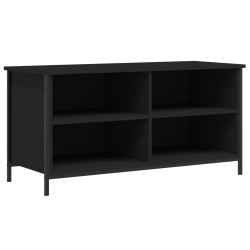 vidaXL TV-Schrank Schwarz 100x40x50 cm Holzwerkstoff