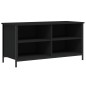 vidaXL TV-Schrank Schwarz 100x40x50 cm Holzwerkstoff vidaXL TV-Schrank Schwarz 100x40x50 cm Holzwerkstoff