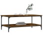 vidaXL Couchtisch Räuchereiche 100x55x40 cm Holzwerkstoff vidaXL Couchtisch Räuchereiche 100x55x40 cm Holzwerkstoff
