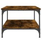 vidaXL Couchtisch Räuchereiche 100x55x40 cm Holzwerkstoff vidaXL Couchtisch Räuchereiche 100x55x40 cm Holzwerkstoff