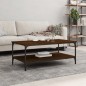 vidaXL Couchtisch Braun Eichen-Optik 100x55x40 cm Holzwerkstoff vidaXL Couchtisch Braun Eichen-Optik 100x55x40 cm Holzwerkstoff