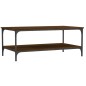 vidaXL Couchtisch Braun Eichen-Optik 100x55x40 cm Holzwerkstoff vidaXL Couchtisch Braun Eichen-Optik 100x55x40 cm Holzwerkstoff