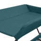 vidaXL Wickeltisch Grün Eisen vidaXL Wickeltisch Grün Eisen