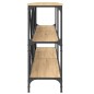 vidaXL Konsolentisch Sonoma-Eiche 180x30x75 cm Holzwerkstoff und Eisen vidaXL Konsolentisch Sonoma-Eiche 180x30x75 cm Holzwerkstoff und Eisen