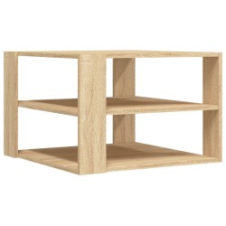 vidaXL Couchtisch Sonoma-Eiche 59,5x59,5x40 cm Holzwerkstoff