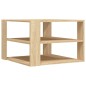vidaXL Couchtisch Sonoma-Eiche 59,5x59,5x40 cm Holzwerkstoff vidaXL Couchtisch Sonoma-Eiche 59,5x59,5x40 cm Holzwerkstoff