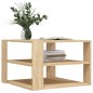 vidaXL Couchtisch Sonoma-Eiche 59,5x59,5x40 cm Holzwerkstoff vidaXL Couchtisch Sonoma-Eiche 59,5x59,5x40 cm Holzwerkstoff