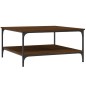 vidaXL Couchtisch Braun Eichen-Optik 80x80x40 cm Holzwerkstoff vidaXL Couchtisch Braun Eichen-Optik 80x80x40 cm Holzwerkstoff